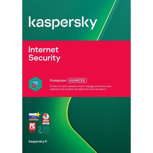 SOFTWARE KASPERSKY INTERNET SECURITY 1 PC